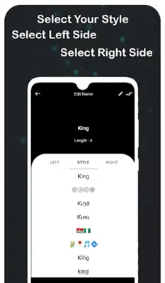 Nickname Generator & Creator android App screenshot 2