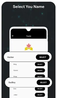 Nickname Generator & Creator android App screenshot 3