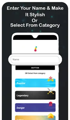 Nickname Generator & Creator android App screenshot 4